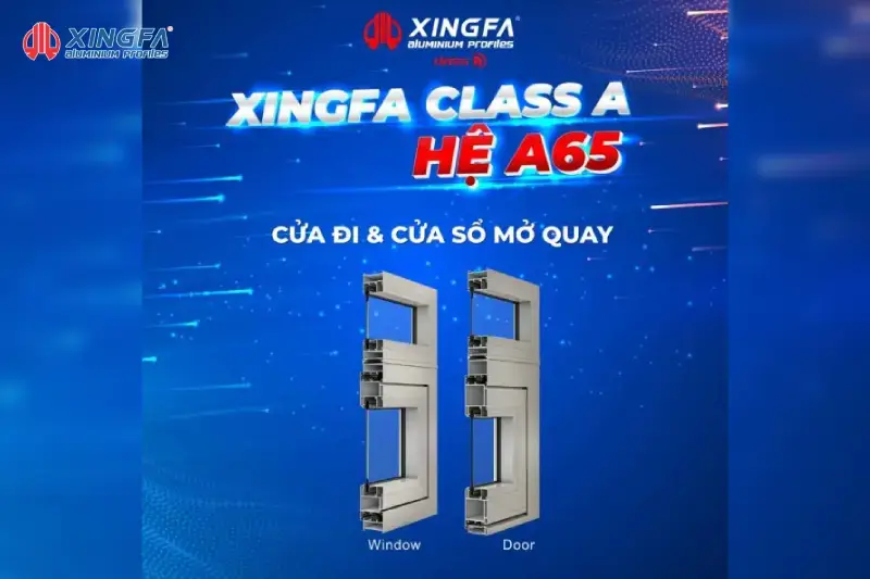 Các loại cửa nhôm Xingfa