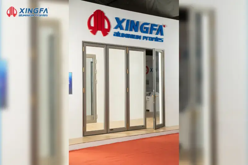 Cách trừ cửa đi Xingfa 4 cánh