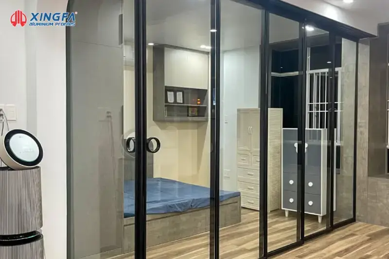 Kích thước khuôn bao cửa nhôm Xingfa