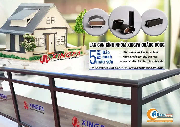 LAN CAN NHÔM XINGFA QUẢNG ĐÔNG