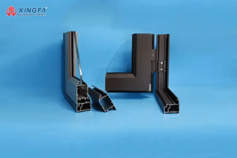 mẫu cửa nhôm Xingfa 4 cánh đẹp