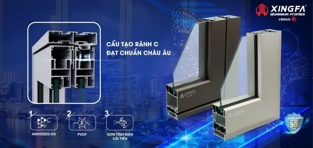 Xingfa hệ Class A mang đến niềm cảm hứng mới trong thiết kế