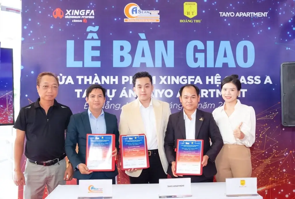 Xingfa hệ Class A song hành cùng Dự án cao cấp Taiyo Apartment