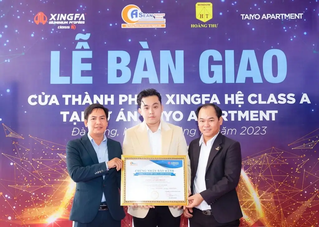 Xingfa hệ Class A song hành cùng Dự án cao cấp Taiyo Apartment