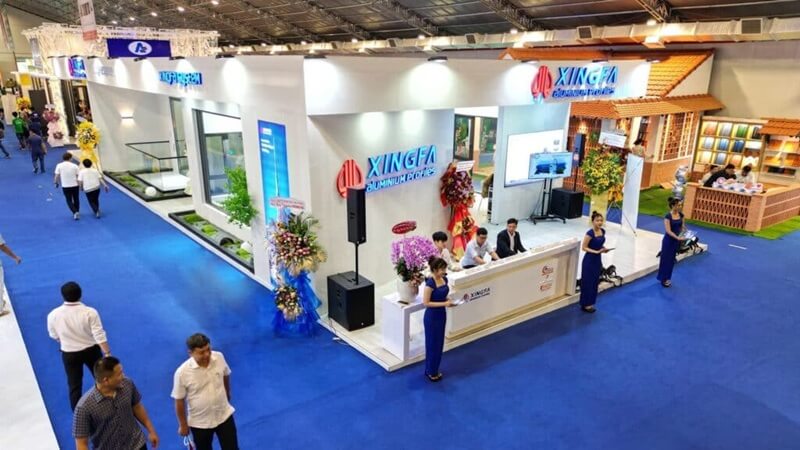 Không gian sống chân thật tại gian hàng Xingfa Quảng Đông