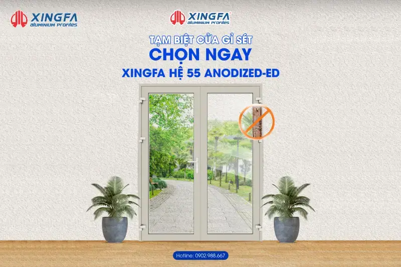 Cửa nhôm Xingfa giá rẻ