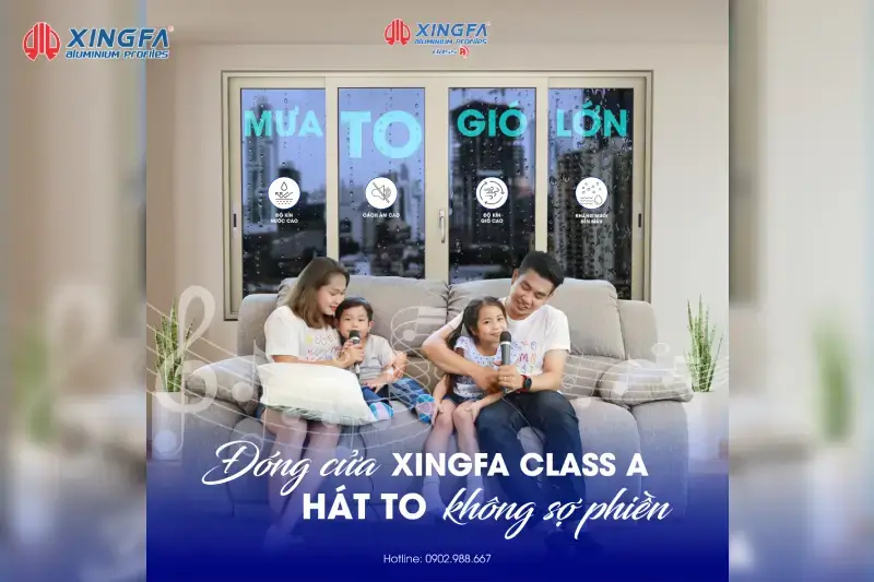 Cửa nhôm xingfa cao cấp