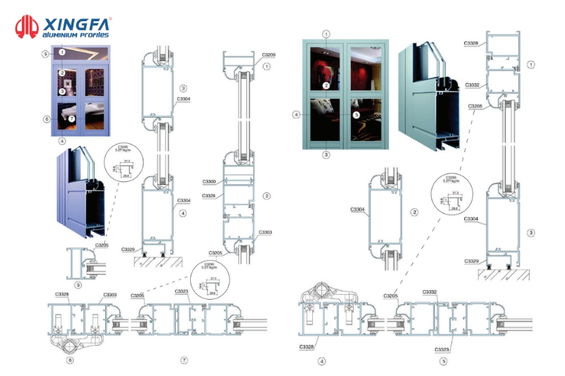 Catalog Nhôm Xingfa Quảng Đông