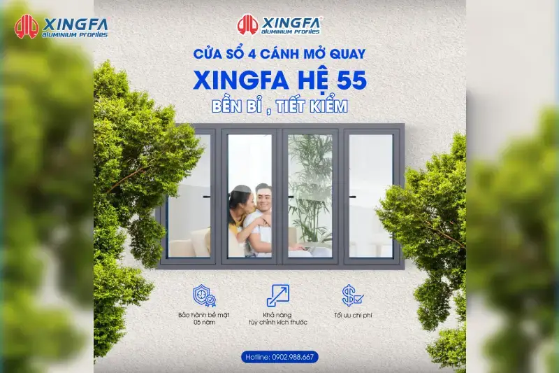 cửa nhôm xingfa class a