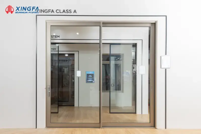 Mẫu cửa nhôm xingfa classs A