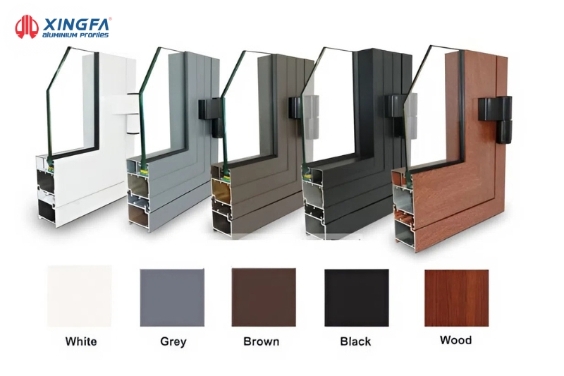 Màu Nhôm Xingfa Quảng Đông | Bảng Màu Chính Hãng Mới Nhất 2026 1 Màu Nhôm Xingfa Quảng Đông