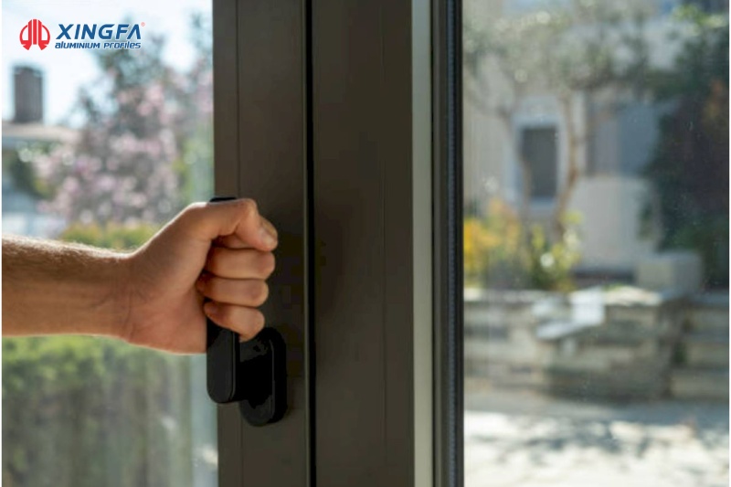 Cách mở khóa cửa nhôm Xingfa