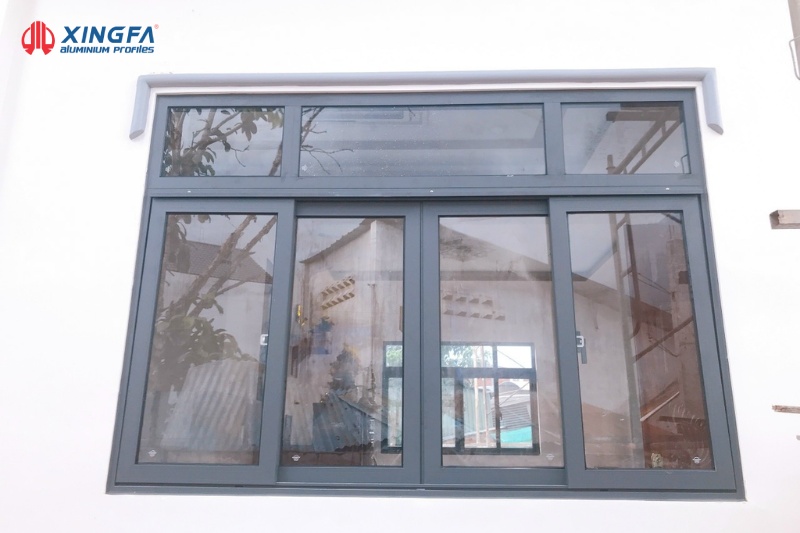 Công thức trừ cửa lùa hệ 55 vát cạnh