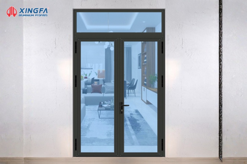 Cửa nhôm kính 2 cánh