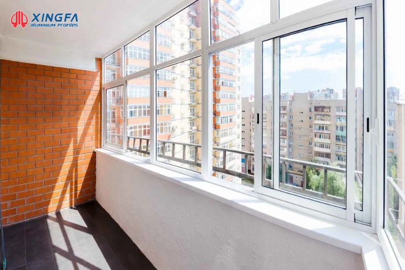 Cửa sổ lùa nhôm Xingfa