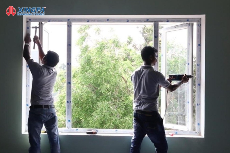 Cửa sổ nhôm Xingfa 4 cánh