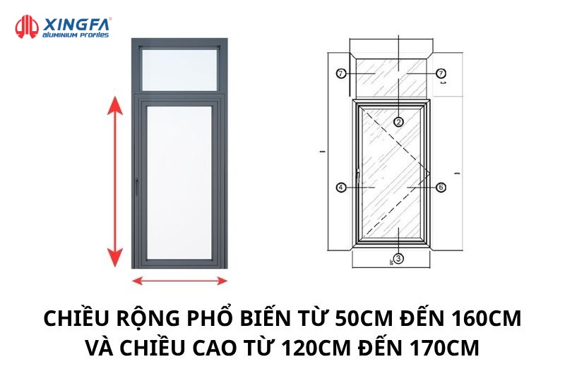 Giá cửa nhôm kính