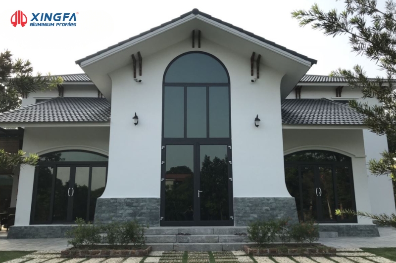 Khung nhôm Xingfa hệ 55