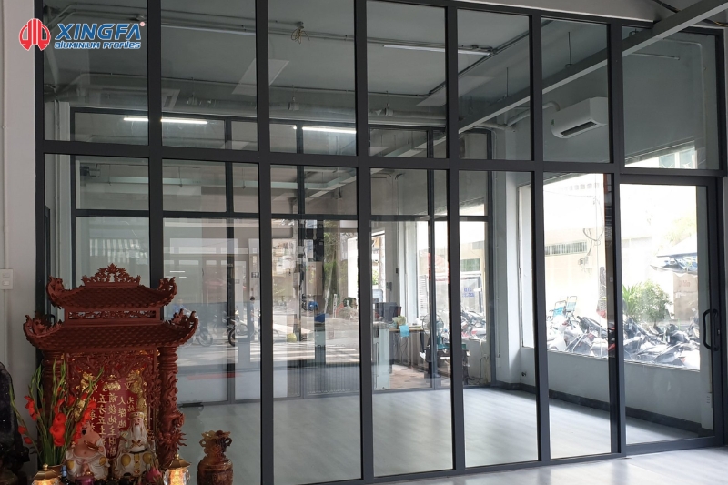 Khung nhôm Xingfa hệ 55