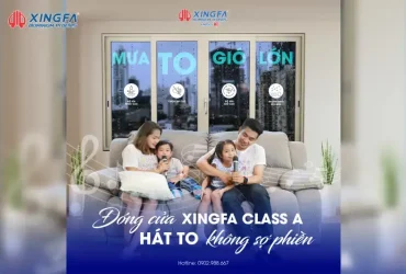 Cửa nhôm Xingfa cao cấp – Giải pháp kiến trúc bền bỉ năm 2026