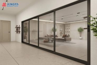 Cửa đi lùa 4 cánh Xingfa hệ 93 chính hãng: Kỹ thuật & Báo giá