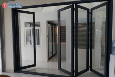 Cửa gấp 4 cánh: Mở rộng tầm nhìn, nâng tầm đẳng cấp