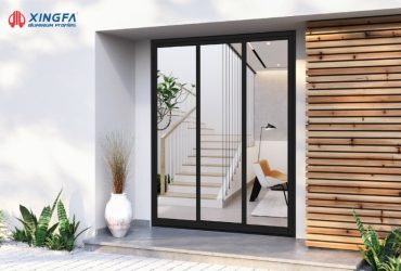 Cửa lùa 3 cánh nhôm Xingfa: Giải pháp mở rộng không gian