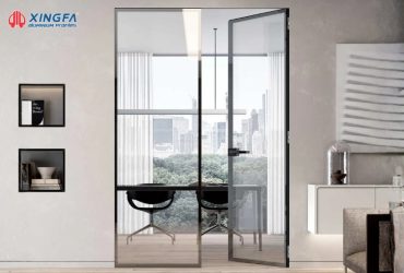 Cửa nhôm 2 cánh chia ô: Giải pháp an toàn & Thẩm mỹ đẳng cấp