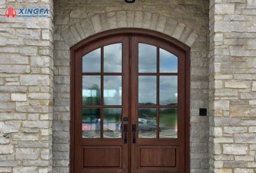 Cửa Nhôm Giả Gỗ 2 Cánh Xingfa Quảng Đông Nhập Khẩu Đẹp 2026