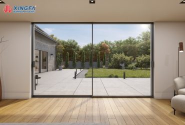 Cửa nhôm Xingfa lùa 2 cánh chính hãng: Giải pháp tối ưu diện tích