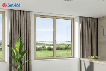 Cửa sổ lùa 2 cánh nhôm Xingfa: Giải pháp không gian hiện đại