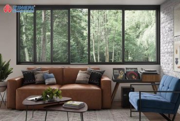 Cửa sổ lùa 4 cánh hệ 55: Đặc điểm và Cách trừ nhôm chuẩn xác