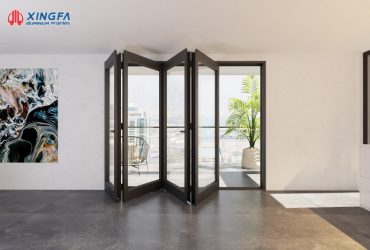 Cửa xếp trượt Xingfa: Giải pháp không gian mở rộng thoáng 100%